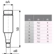 ETI 002311405 Biztosító betét VDOL 16A