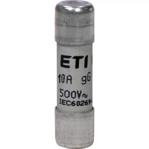 ETI 002651017 BIZTOSÍTÉK 10x38 10A Biztosító betét 500V gG hengeres
