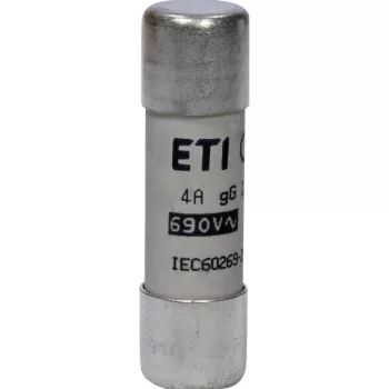   ETI 002651025 BIZTOSÍTÉK 14x51 04A Biztosító betét 690V gG hengeres