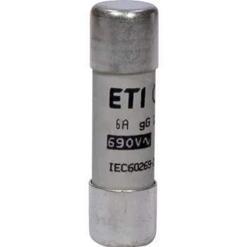   ETI 002651026 BIZTOSÍTÉK 14x51 06A Biztosító betét 690V gG hengeres