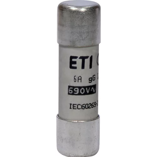 ETI 002651026 BIZTOSÍTÉK 14x51 06A Biztosító betét 690V gG hengeres