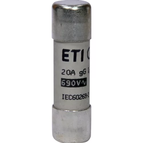 ETI 002651031 BIZTOSÍTÉK 14x51 20A Biztosító betét 690V gG hengeres