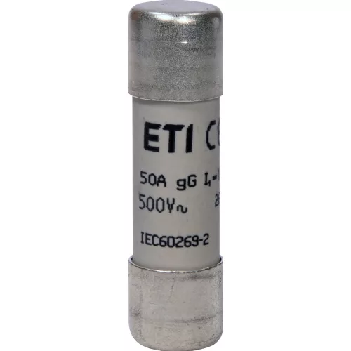 ETI 002651035 BIZTOSÍTÉK 14x51 50A Biztosító betét 500V gG hengeres