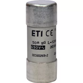   ETI 002651047 BIZTOSÍTÉK 22x58 50A Biztosító betét 690V gG hengeres