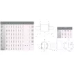 ETI 004183210 BIZTOSÍTÉK NH 0 40A Biztosító betét gL-gG KOMBI 500V késes
