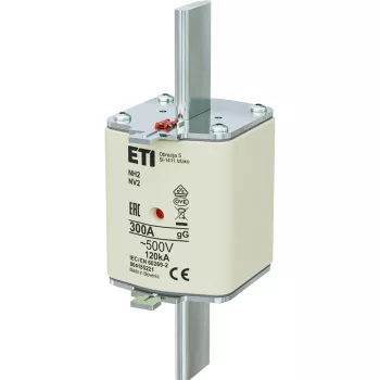   ETI 004185221 BIZTOSÍTÉK NH2 300A Biztosító betét gL-gG KOMBI 500V késes