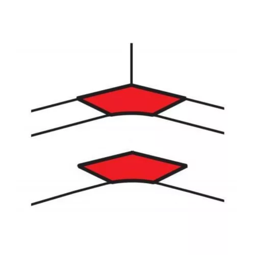 LEGRAND 010602 Belső könyök 50mm DLP