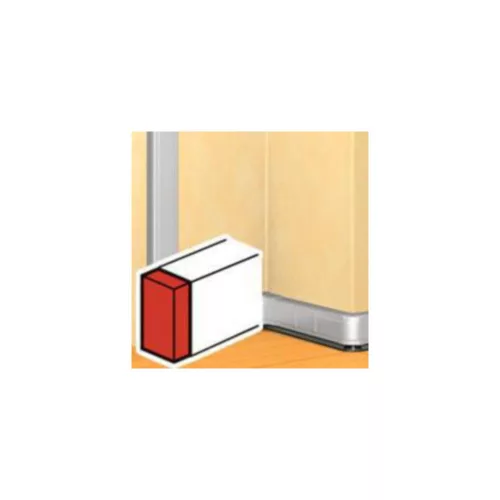 LEGRAND 011115 DLP Alu végzáró 50x105mm csatornához