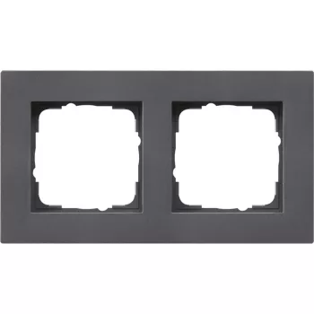 Gira 0212235 2-es fedőkeret lapos szerelési mód E2 antracit