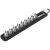 WERA Bitkészlet karabineres tartóval 1/4" 9db/TX TORX HF Zyklop - 05003882001