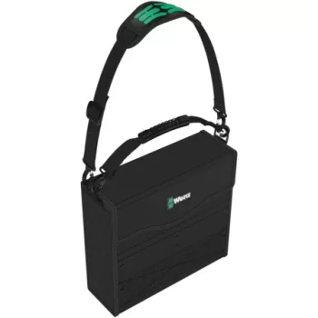   WERA Szerszámostáska Szerszámostáska Tépőzár Vállpánt Szövet 345 mm x 135mm x 375 mm - 05004351001