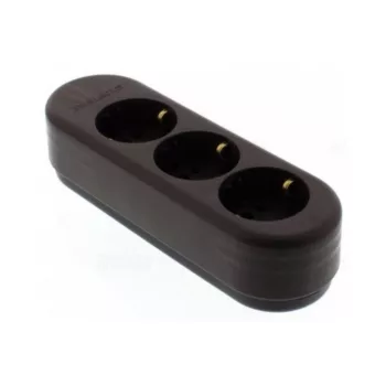 LEGRAND 053471 Dafh-162k 3-as elosztó lengő barna