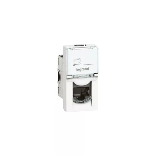 LEGRAND 076561 Mosaic Cat6 1 modul fehér