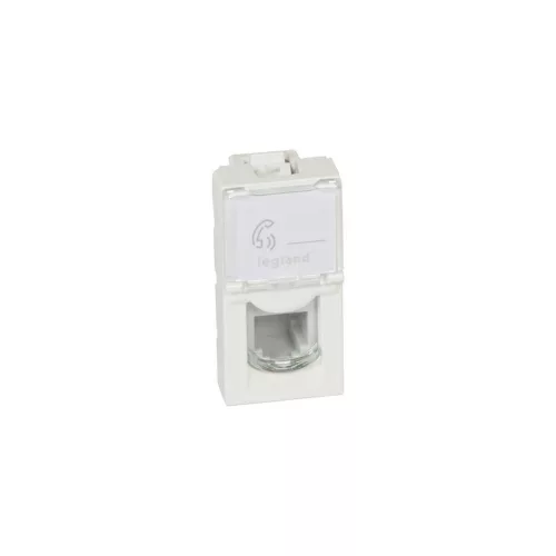 LEGRAND 078730 Mosaic telefon csatlakozó aljzat RJ11 1mod fehér