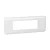 LEGRAND 078816 Mosaic 1x6modul keret fehér