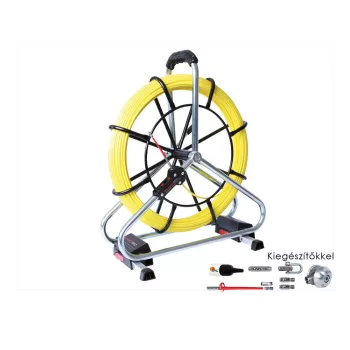 RUNPOTEC 100630 Berudaló Profi Set 60 méter, üvegszál átmérő 6mm