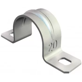   OBO 1018213 VBS 605/21 Rögzítőbilincs kétrétegű 21mm G galvanikusan horganyzott PG13,5