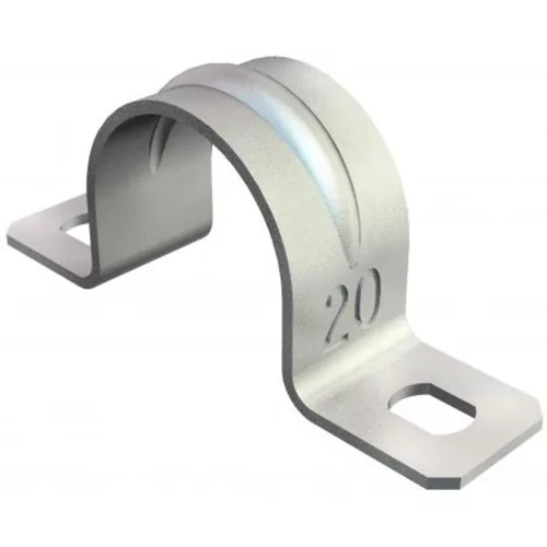 OBO 1018213 VBS 605/21 Rögzítőbilincs kétrétegű 21mm G galvanikusan horganyzott PG13,5