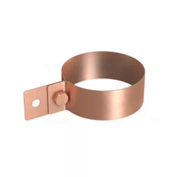 J.P 111205 Vízlevezetőcső bilincs réz 100mm
