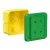 KAISER 1295-02 Betondoboz 128x128x75mm