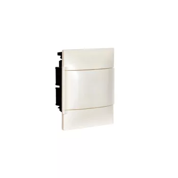   LEGRAND 134144 Kiselosztó PE/N-sín 40A műanyag 1x 4M süllyesztett fehér IP40 ajtó PractiboxS