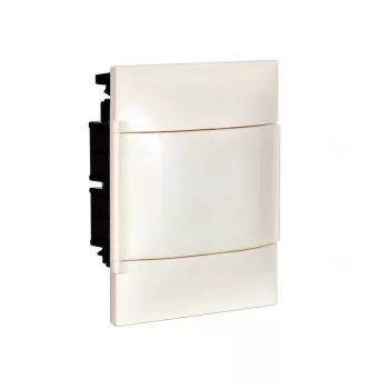   LEGRAND 134146 Kiselosztó PE/N-sín 40A műanyag 1x 6M süllyesztett fehér IP40 ajtó PractiboxS