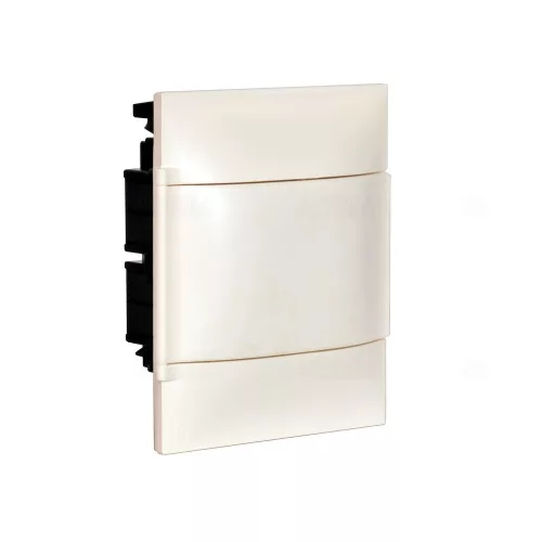 LEGRAND 134146 Kiselosztó PE/N-sín 40A műanyag 1x 6M süllyesztett fehér IP40 ajtó PractiboxS