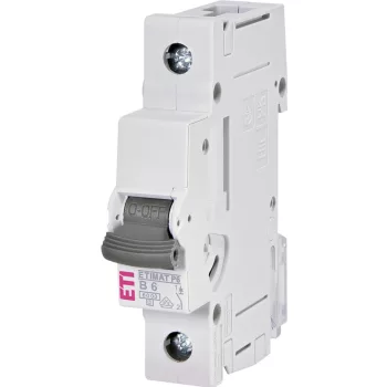 ETI 1900007 ETIMATP6 B6A 1p 6 kA Kismegszakító, 1 modul