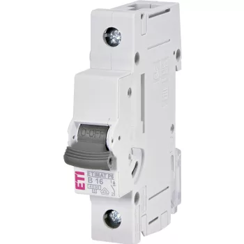 ETI 1900010 ETIMATP6 B16A 1p 6 kA Kismegszakító, 1 modul