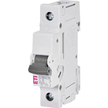 ETI 1900027 ETIMATP6 C6A 1p 6kA Kismegszakító, 1 modul