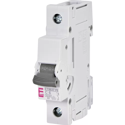 ETI 1900027 ETIMATP6 C6A 1p 6kA Kismegszakító, 1 modul