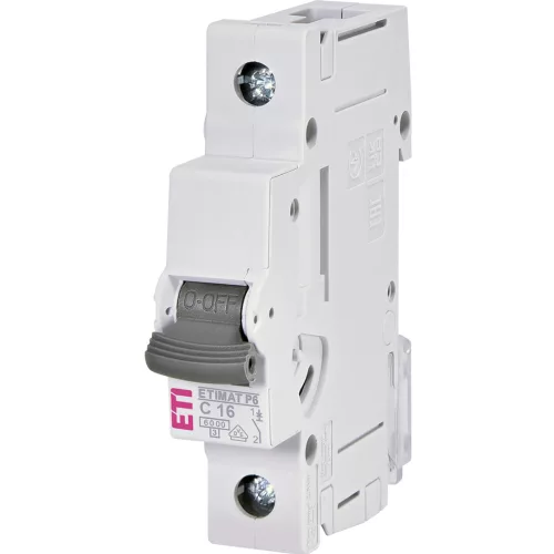 ETI 1900030 ETIMATP6 C16A 1p 6kA Kismegszakító, 1 modul