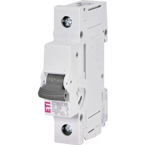 ETI 1900031 ETIMATP6 C20A 1p 6kA Kismegszakító, 1 modul	