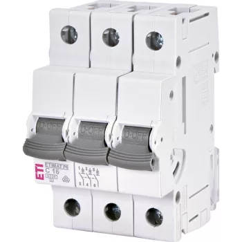 ETI 1900330 ETIMATP6 C16A 3p 6kA Kismegszakító, 3 modul