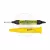 BLEISPITZ Duo kétvégű mélyfuratjelölő 2x25/1,5-3,0mm fekete filc+övtok 