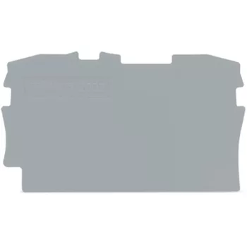 WAGO 2002-1291 Véglap szürke