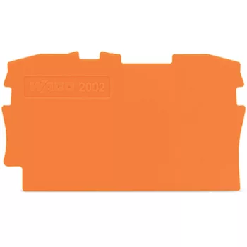 WAGO 2002-1292 Véglap narancs