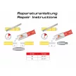 RUNPOTEC 203840 Teljes javítókészlet Ø 7,5mm üvegszál rúdhoz