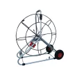 RUNPOTEC 204160 Kerekes acél csévélődob Ø 11mm üvegszál rúdhoz