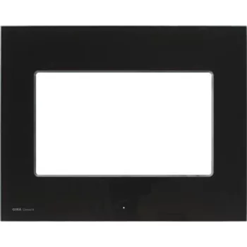 Gira 205705 Control 9 Client 2 fekete üveg design keret