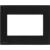 Gira 205705 Control 9 Client 2 fekete üveg design keret