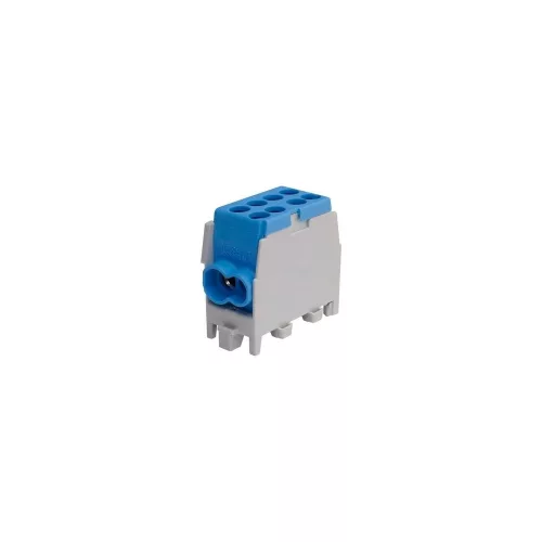 POLLMANN 2080137 HLAK25 1/2M2 Fővez. csatl. kék műanyag alj 2x25mm2+2x16mm2