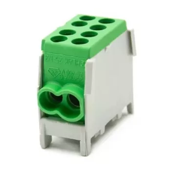   POLLMANN 2080138 HLAK25 1/2M2 Fővez.csatl. Z/S műanyag alj 2x25mm2+2x16mm2