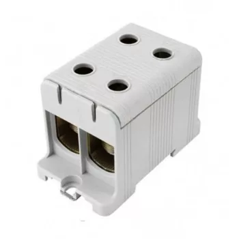   POLLMANN 2090201 UK50/2 Sorkapocs dupla szürke 2,5-50 réz, 6-50 alu