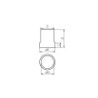 KANLUX 2160 Porcelán foglalat beépíthető E27