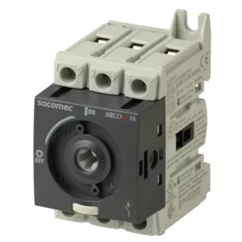  SOCOMEC Kapcsoló hajtás nélkül SIRCO M1 3P 16A - 22003000