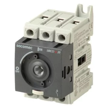   SOCOMEC Kapcsoló hajtás nélkül SIRCO M1 3P 20A - 22003001