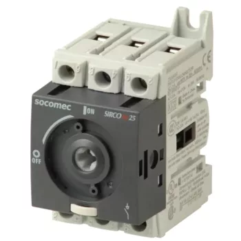   SOCOMEC Kapcsoló hajtás nélkül SIRCO M1 3P 25A - 22003002