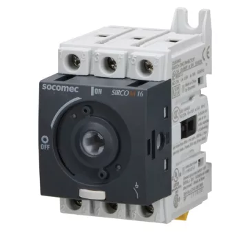   SOCOMEC Kapcsoló hajtás nélkül SIRCO M1 3P 32A - 22003003