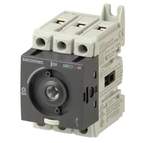 SOCOMEC Kapcsoló hajtás nélkül SIRCO M1 3P 40A - 22003004